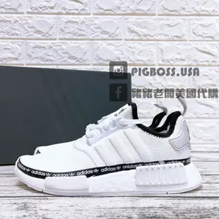 【豬豬老闆】ADIDAS ORIGINALS NMD_R1 經典 串標 休閒 男女款 黑FV7307 白FV7306