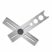 Multifunctional Ruler Tiles Hole Tile Hole Drill Locator Flooring Glass