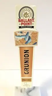 Ballast Point Brewing Grunion Pale Ale Tap Handle ~ NEW In Box & F/S ~ 11.5"