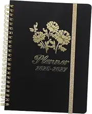 SOPOTUTU 2025-2026 Daily Planner A5 Notebook Weekly Monthly Planner for Study Work