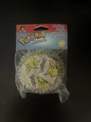 Original OG Vtg 1999 Pokemon Pikachu Cup Cake Baking Cups 50 Count