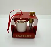 Starbucks 2013 Create Your Own Ceramic Holiday Cup Ornament.