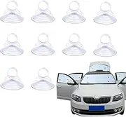 Automotive Glass Suction Cup - Car Windshield Sunshade Suction Cups,Reusable Car Glass Windshield Sunshade Suction Cups for Bathroom, Kitchen, Window Buniq