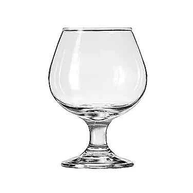 Libbey 3704 Embassy 9 - 1/4 oz Footed Brandy / Cognac Glass - 1 Doz