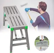 Work Platform Folding Scaffolding Portable Steel Steel Work Platform Welding Scaffold Tower Ladder Stool Bench