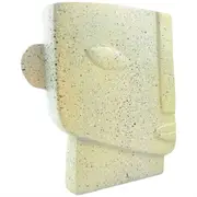 Handcrafted Aluminium Terrazzo Vase with Side Face Design NEW