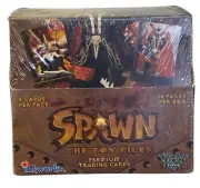 Inkworks 1998 Factory Sealed Box SPAWN The Toy Files Trading Cards