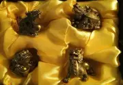 The Four Animals of Prosperity - New In Box - approx 3cm