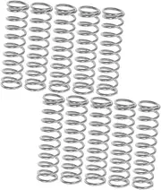 Zerodeko 10pcs Compression Springs Kit Stainless Steel Mechanical Extension Springs for Home and Shop Repair and Maintenance