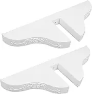 FUNNETOYU 2pcs Privacy Screen Holder Stand Room Divider Stand Screen Partition Stand Folding Screen Holder Partition Screen Support Room Divider Screen Holder Feet Partition Folding Privacy