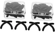 PACKOVE 48pcs Eyelash Curler Pads Soft Rubber Replacement Mats for Curlers Durable and Reliable for Womens Beauty Routine
