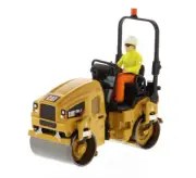 Diecast Masters 85593 CAT Small CB-2.7 Utility Compactor Roller 1 :50
