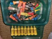 Huge 30 plus pc lot Brush tees New XL,Driver,3wood,more