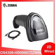 Zebra Symbol DS4308-HD00007ZZWW 1D/2D Handheld Barcode Scanner with USB Cable