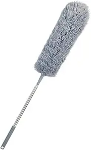 LOEFLIFA 1pc Retractable Dust Cleaner Tool Microfiber Duster for Car Home Flexible Dust Sweeper for Furniture Ceiling Cleaning Non Scratch Design for Safe Use