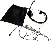 NEW IN POUCH, EPOS SENNHEISER OVER EAR HEADSET WITH MICROPHONE/CONTROLLER, USB