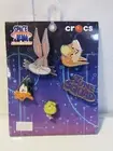 CROCS X SPACE JAM 2 Looney Tunes Metal JIBBITZ Charms Set of 5 C53M