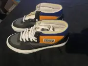 Vans Half Cab Orange Blue Black US 10.5 Men SUPER RARE New In Box