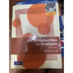 AN INTRODUCTION TO ANALYSIS WILLIAM R. WADE