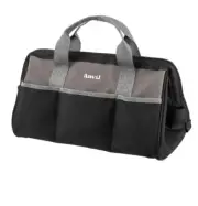Anvil Tool Bag Black 16" 9total Pockets Wide Opening Mouth400D Water-resistant