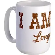 11oz mug Longmire I Am 911 - White Ceramic Coffee Cup