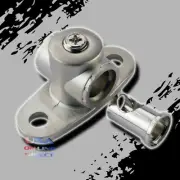 PLATINUM PLATED 0/2 AWG GAUGE DUAL INPUT GROUND TERMINAL BLOCK AMPLIFIER MARINE