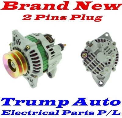 Alternator for Mazda E2500 SR1 SR2 Bus SD1 eng WL 2.5L Diesel 97-03 2Pins Plug (for: Mazda)