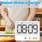 LCD Digital Kitchen Egg Cooking Timer Count Down Alarm Clock Stopwatch Magnetic
