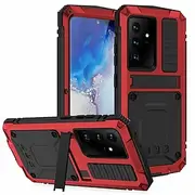 Phone Case For Samsung Galaxy S23 S22 S21 S20 Plus Ultra Note 20 Ultra A32 Full Body Case with Stand Holder Dustproof Military Grade Protection Solid Colored A