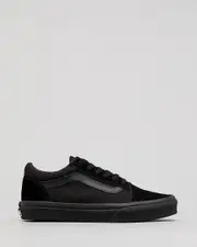 [Vans] Vans Boy's Kids' Old Skool Shoes in Black Size 02 02 Black