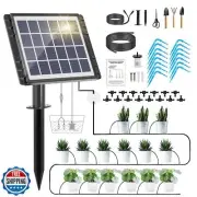 Solar Automatic Drip Irrigation Kit - 25 Timer Modes Smart Watering System fo