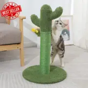 Scratcher Post Tree Toy for Cat 40Cm X 40Cm X 67Cm, Cactus Cat Scratching Post f