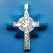 Erick's Sterling Silver Holy Spirit Cross Taxco.950