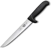 Victorinox Fibrox Straight Back Blade Sticking Knife, Black, 5.5503.20L