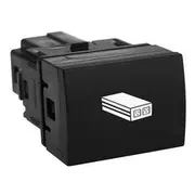 Hulk 4X4 Switch Push Button On/Off 12V Inverter Logo to suit Triton Mv 2024 On - HU1428AW-12