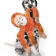 FabDog Fluffy Orangutan Plush Dog Toy - Small or Large