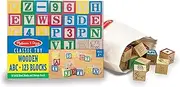 Melissa and Doug - Wooden ABC123 Blocks