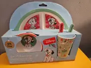 Disney 101 Dalmation Melamine 5 Piece Kids Dinnerware Set Christmas NEW 2024