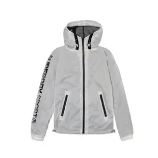 Superdry 極度乾燥 女生白色輕型運動夾克/訓練外套/防風外套/運動外套/SPORT/訓練裝備衣/G50001ZO