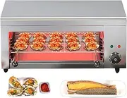 Home Oven and Grill, 20L Oven 2000W Multi-function Electric Cooker for Grilling, Baking Toaster Oven Wire Rack and Baking Tray 50-300℃ Adjustable Temperature Control