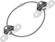 NULYLU Heavy Duty Furniture Anchor Wall Anchor for Dresser Bookshelf Cabinet Safety Straps for Proofing Child Proof 1 Set