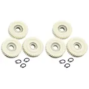 Sleek Design Nylon Helical Gears for E Bikes Includes Circlips and Bearings