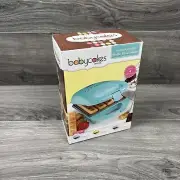 Babycakes Waffle Stick Maker, Mini WMM-40 Teal Blue Nonstick Coated