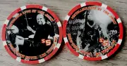 $5 Las Vegas Hard Rock Metallica Casino Chip Set of 2 - Uncirculated