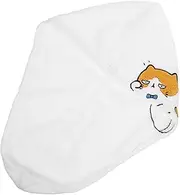 WOONEKY Soft Polyester Fleece Hair Drying Cap Quick Dry Bath Cap for Women Girls