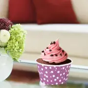 50PCS Mini Cupcake Liners Paper Round Cake Baking Cups Muffin Cases Home Party