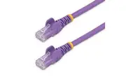 StarTech.com 50cm CAT6 Ethernet Cable - Purple Snagless Gigabit - 100W PoE UTP 650MHz Category 6 Patch Cord UL Certified Wiring/