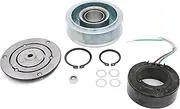 FKG AC Compressor Clutch Assembly Repair Kit 38800RZYA010M2 fit for 07-15 Honda CR-V 2.4L, 12-14 Honda Civic 2.4L, 07-12 Acura RDX 2.3L, 13-15 Acura ILX 2.4L