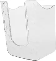 FONDOTIN Punch Box Wipe Tissue Storage Holder Wall Mount Tissue Dispenser for Kitchen Bathroom Easy to Install Practical Design Multi Purpose Wipes Container