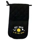 Sailing Ob Best Sailor In The Solar System - Mitt Oven Gloves Kitchen BBQ Mitts